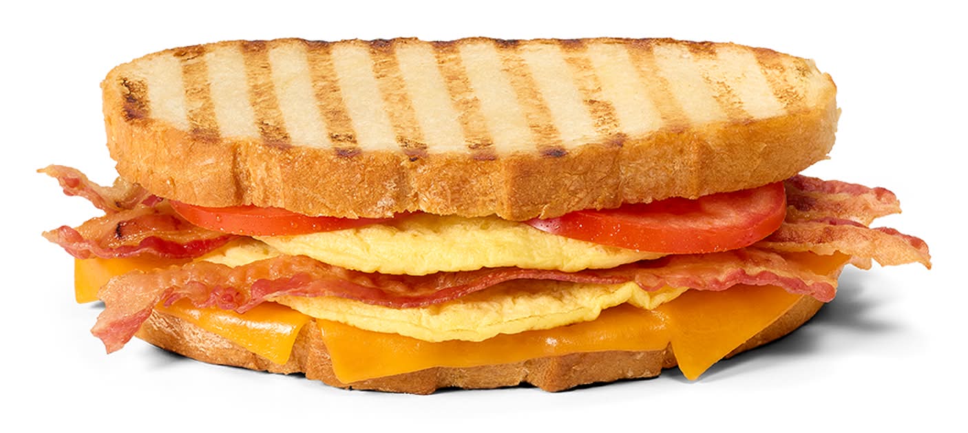 Bacon & Egg Omelet Breakfast Panini