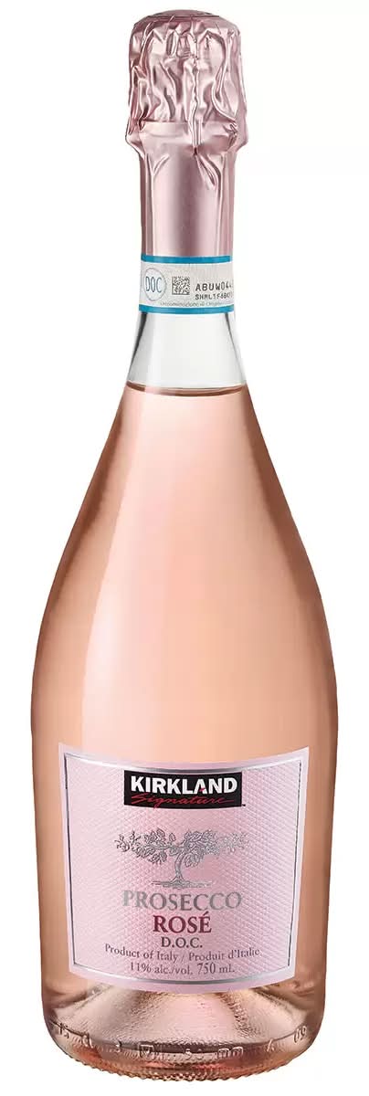 Kirkland Signature · Vino rosé espumante prosecco italiano doc (750 ml)