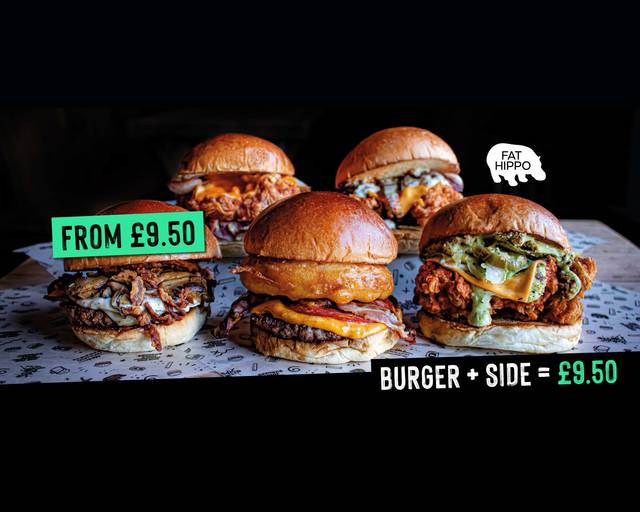 Fat Hippo (Jesmond) Menu Takeaway in North East, UK Delivery menu