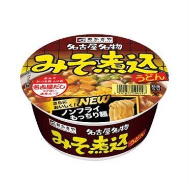 寿がきや カップみそ煮込うどん 106g