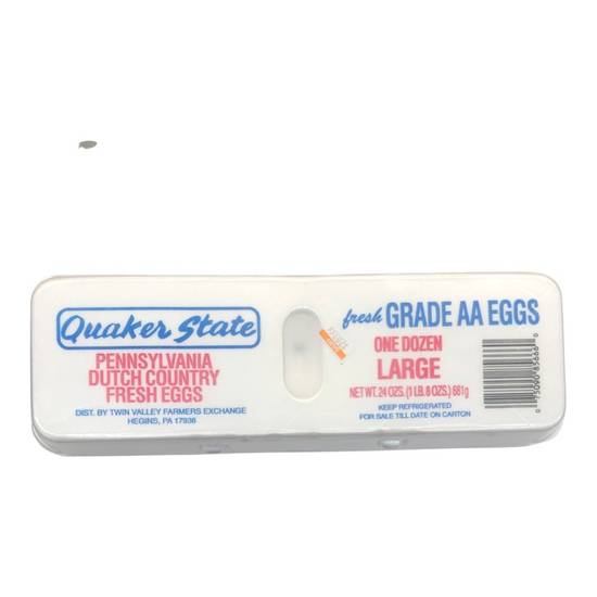 Quaker State Grade Aa Large Eggs (12 eggs)
