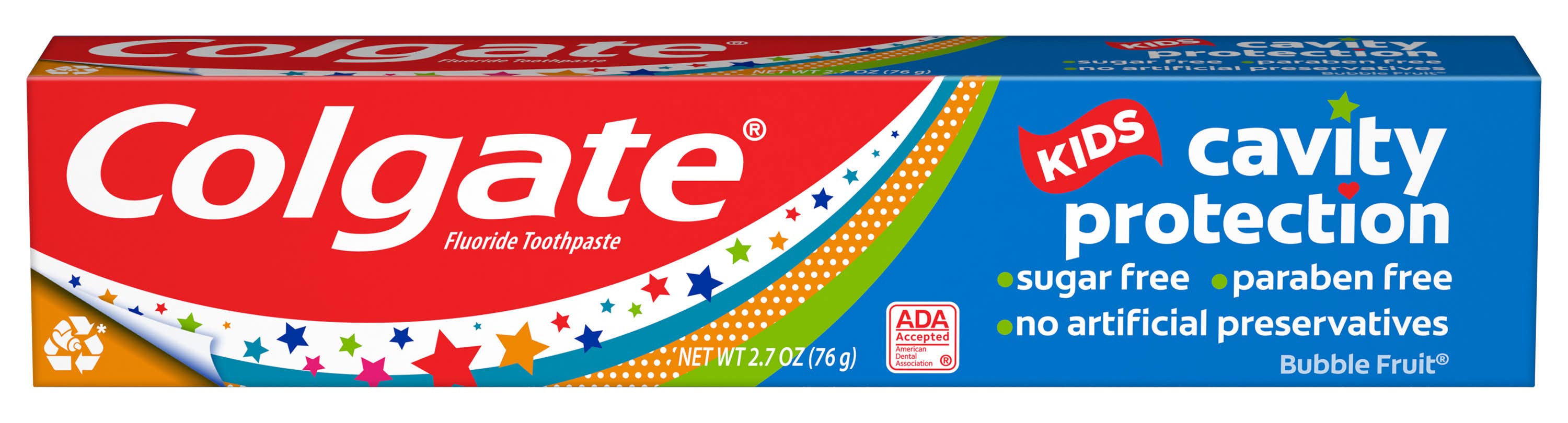 Colgate Kids Cavity Protection Toothpaste Bubble Fruit (2.7 oz)