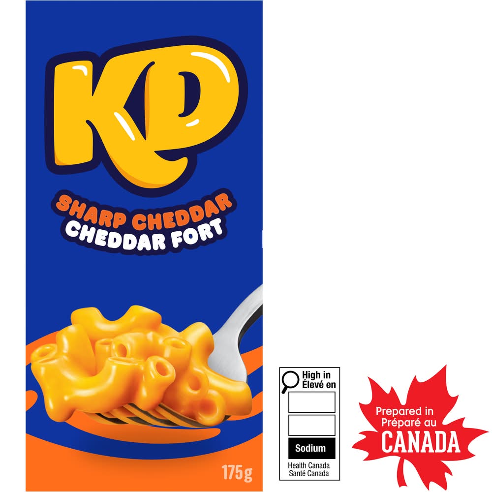 Kraft Dinner Sharp Cheddar Macaroni and Cheese (175 g)