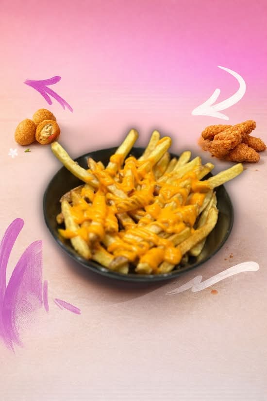 Frites Maison fraiche sauce cheddar