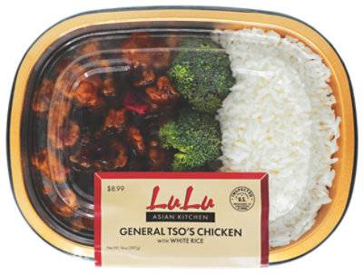 General Tsos Chicken With White Rice - 14 Oz.