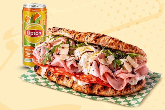 Ta5ty Panuozzo + boisson