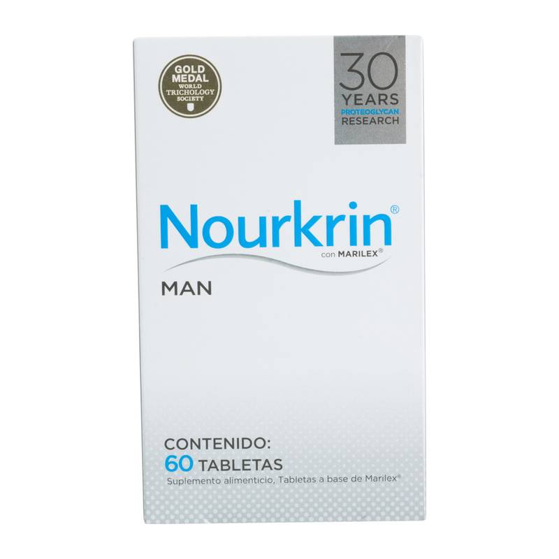 Nourkrin man tabletas (60 piezas)