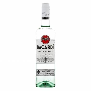 Ron Bacardí Carta blanca 70 cl.