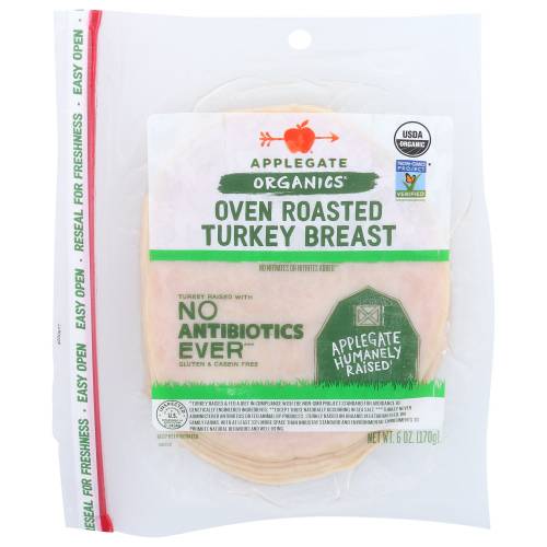Applegate Organic Oven Roasted Turkey Breast