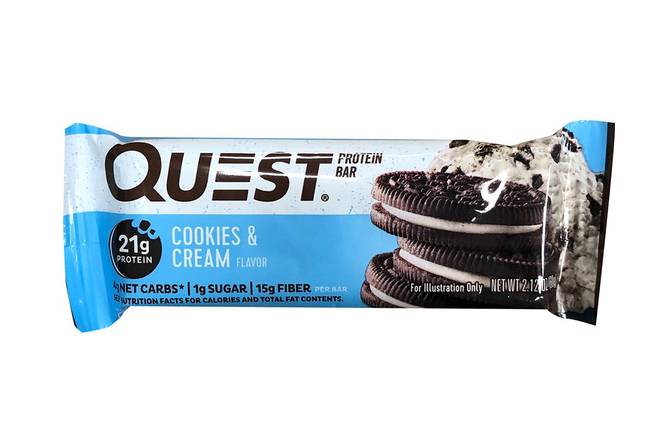 Quest Bar Cookies and Creme (2.12oz)