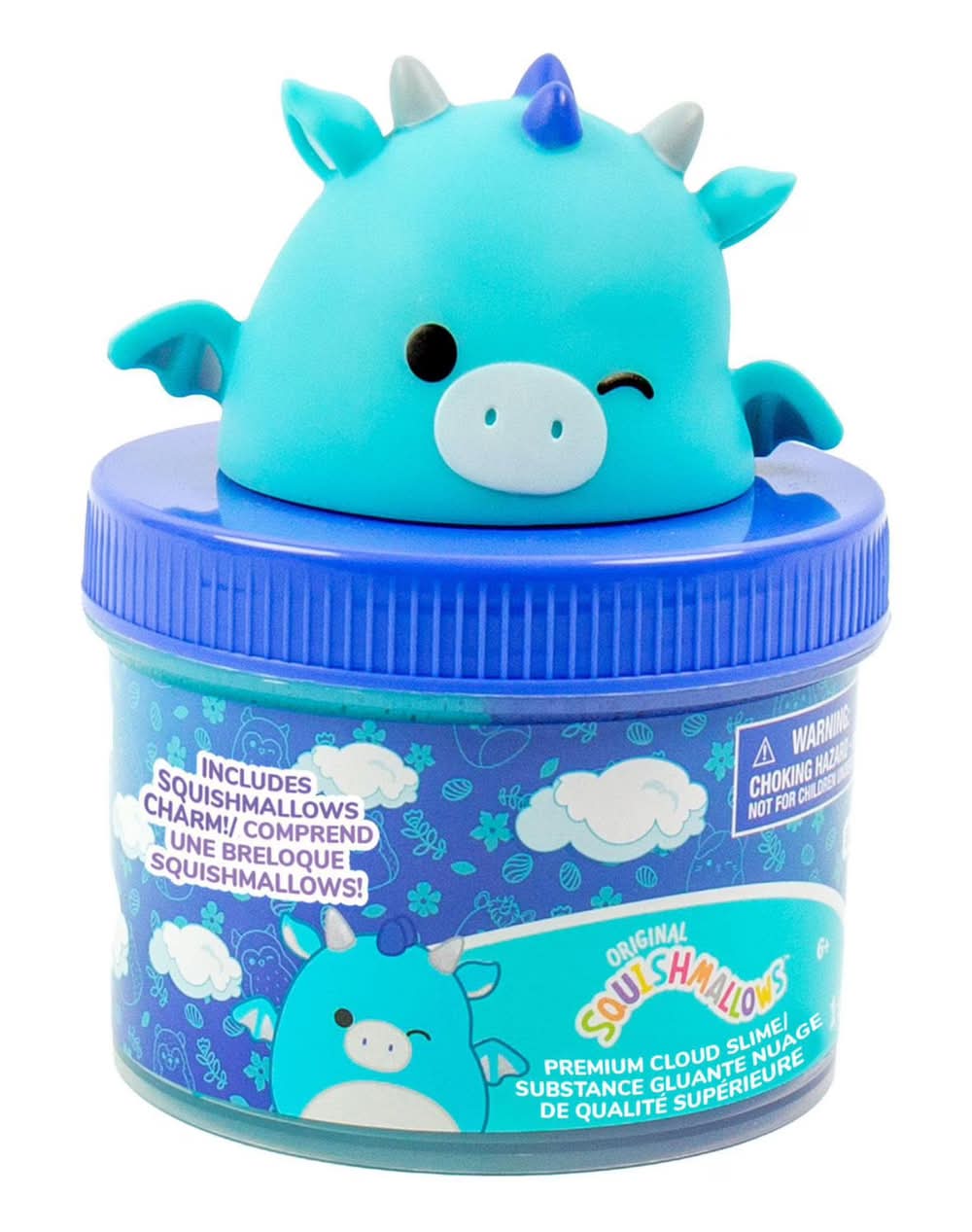 Squishmallows Cloud Slime Jar, Tatiana