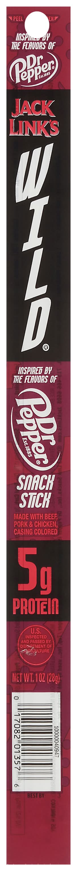 Jack Link's Wild Dr Pepper Snack Sticks (1 oz)