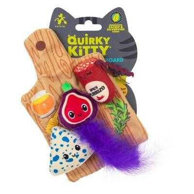 Quirky Kitty Charcuterie Play Mat Cat Toy