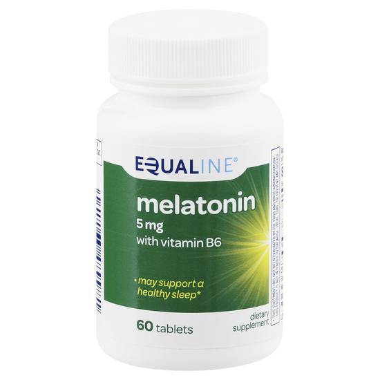 Equaline Melatonin 5 mg With Vitamin B (60 ct)