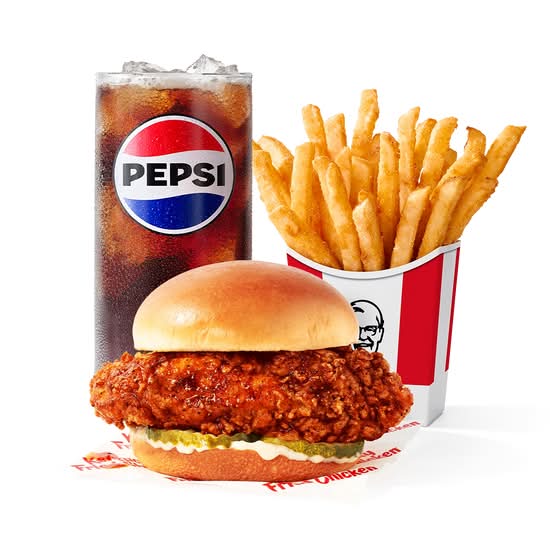 Nashville Hot Chicken Sandwich Combo