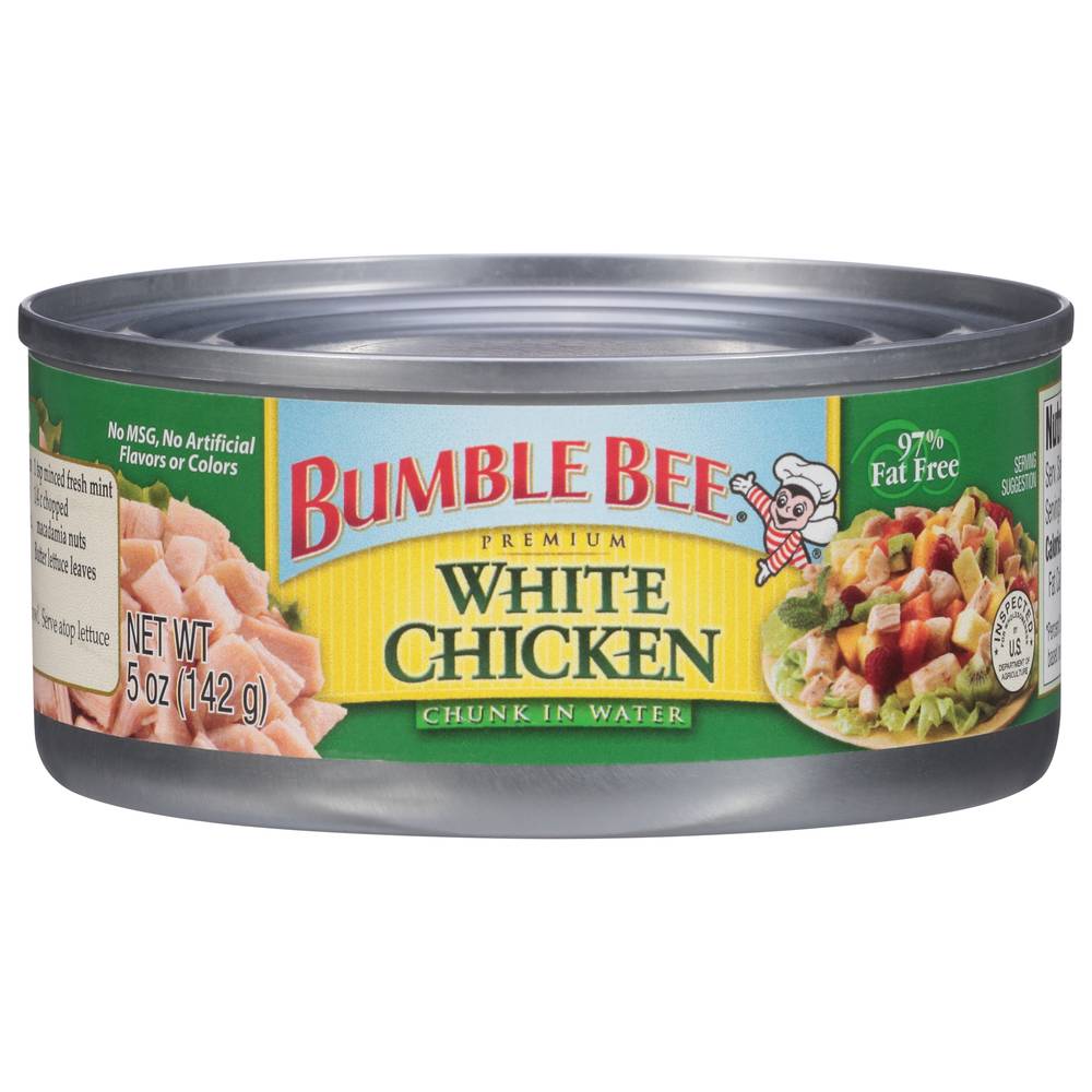 Bumble Bee Premium White Chicken Chunk in Water (5 oz)