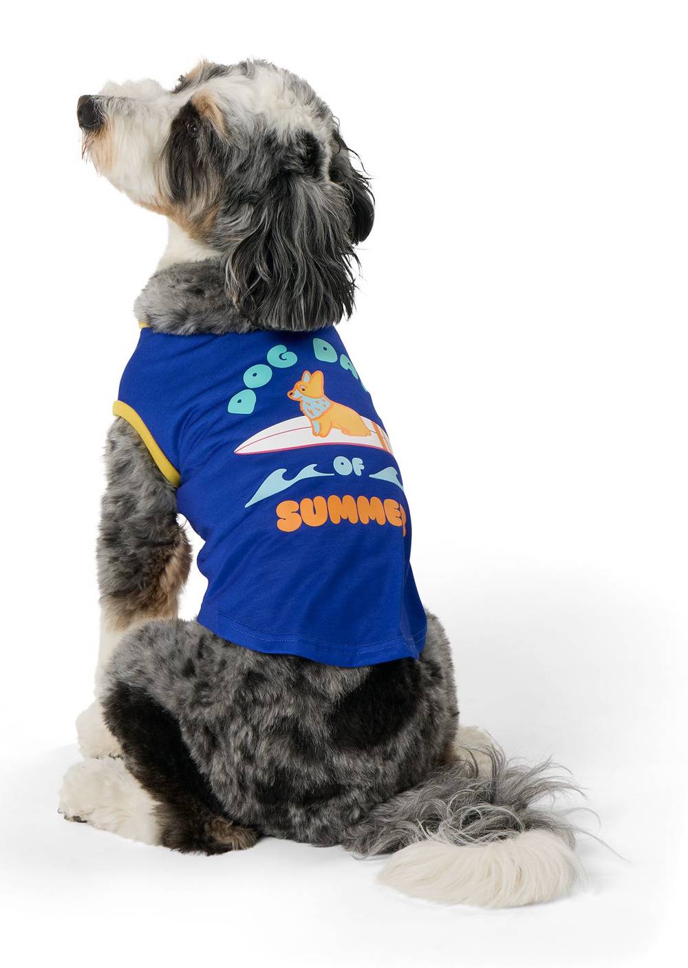 Top Paw® Dog Days Dog Tee (Color: Blue, Size: Small)