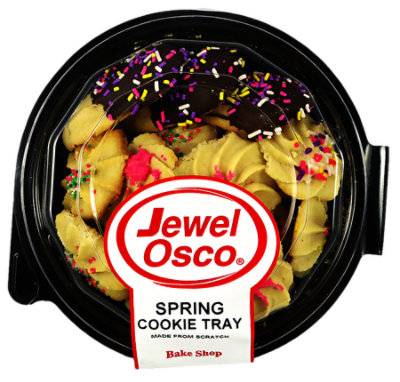 Jewel-Osco Spring Cookie Tray