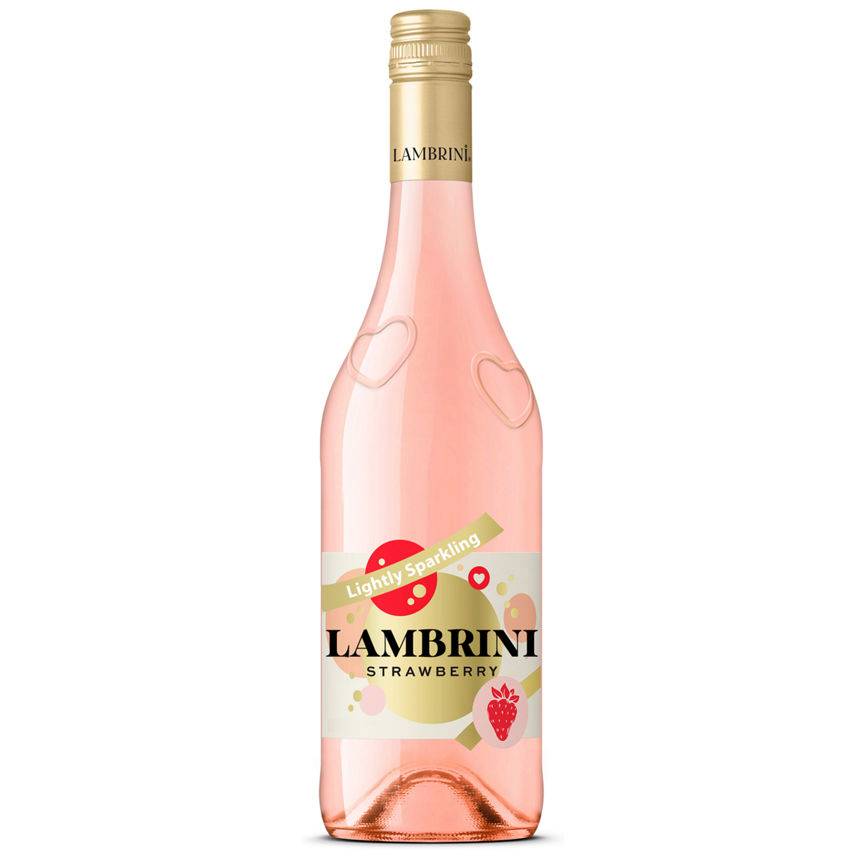 Lambrini Lightly Sparkling Strawberry Wine (750mg)