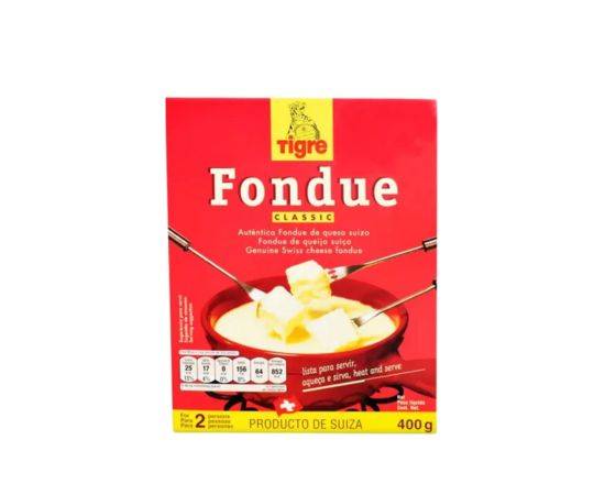 QUESO FONDUE SUIZO EL TIGRE 400 GR