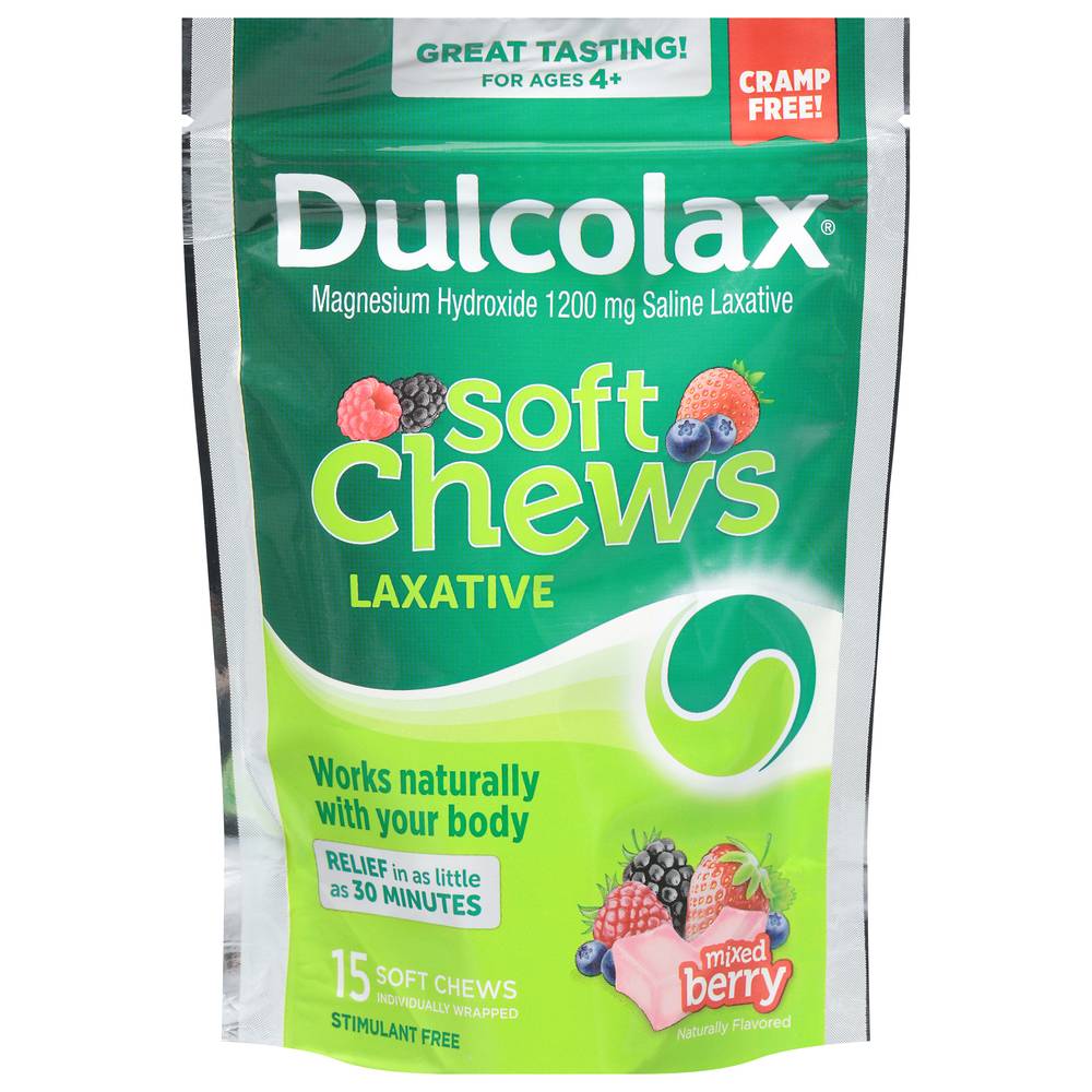 Dulcolax Mixed Berry Soft Chews (2.9 oz)