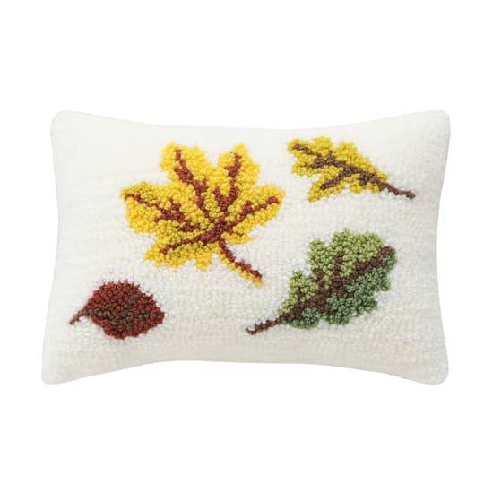 11.5" X 7.5" Fall Leaves Throw Pillow By Ashland