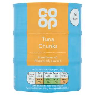 Co-op Tuna Chunks 3 x 145g