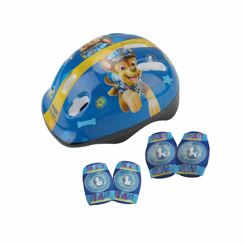 Paw patrol casco y protectores chase
