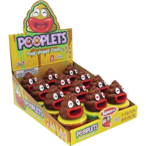 Pooplets Pop Shaped Candy (15g)