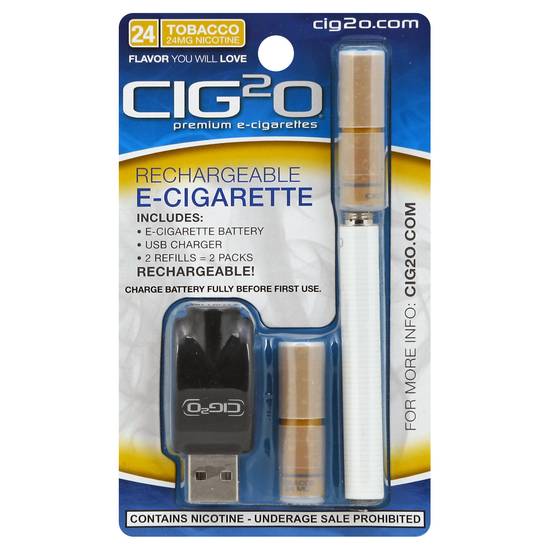 Cig2o Rechargeable Tobacco E Cigarette Delivery Near You Uber Eats