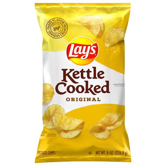 Lay's Kettle Cooked Original Potato Chips