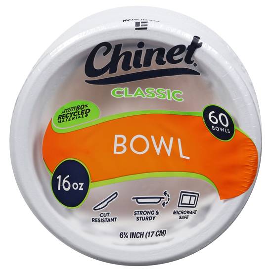 Chinet Classic White Eco-Friendly Bowls
