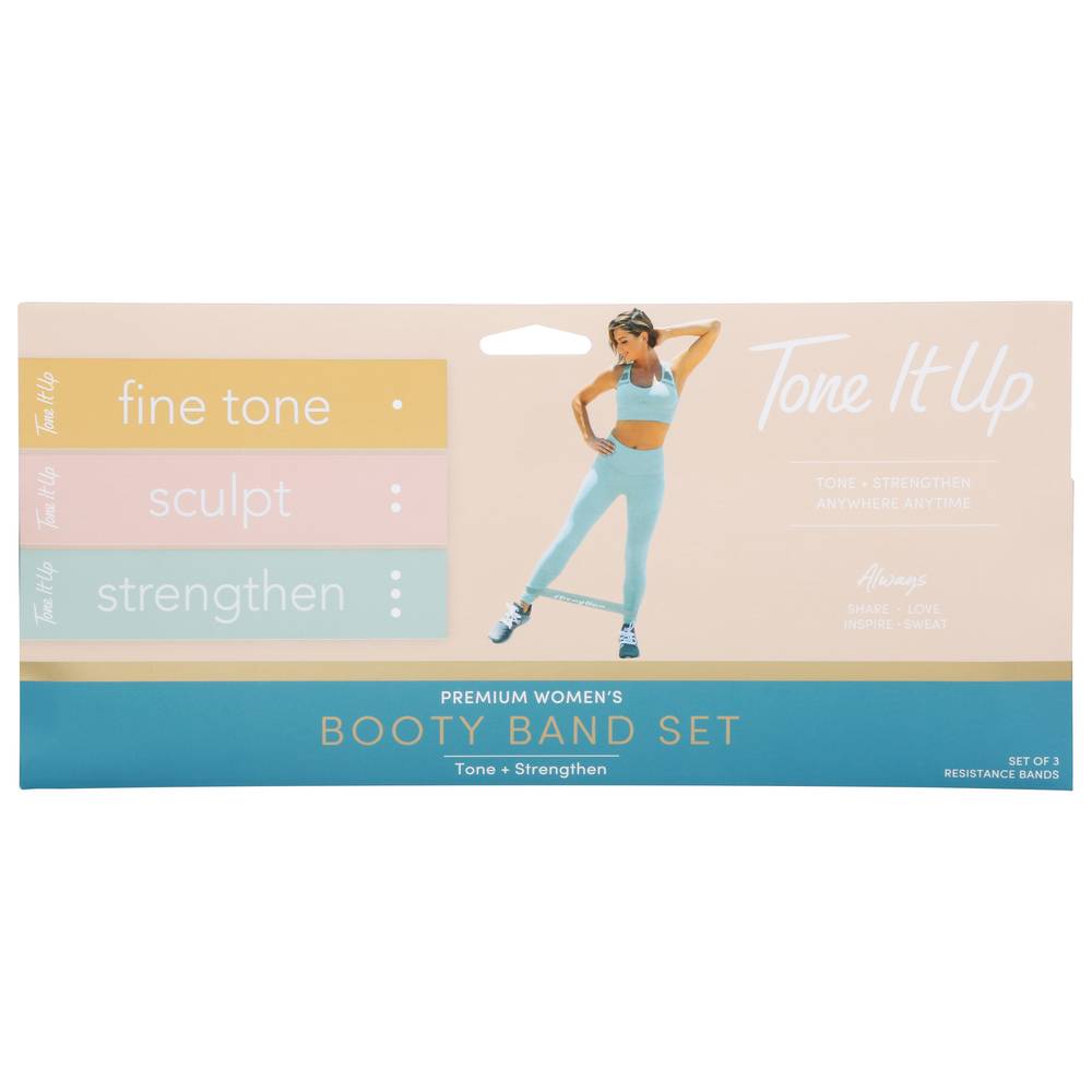 Tone It Up Premium Women's Booty Band Set