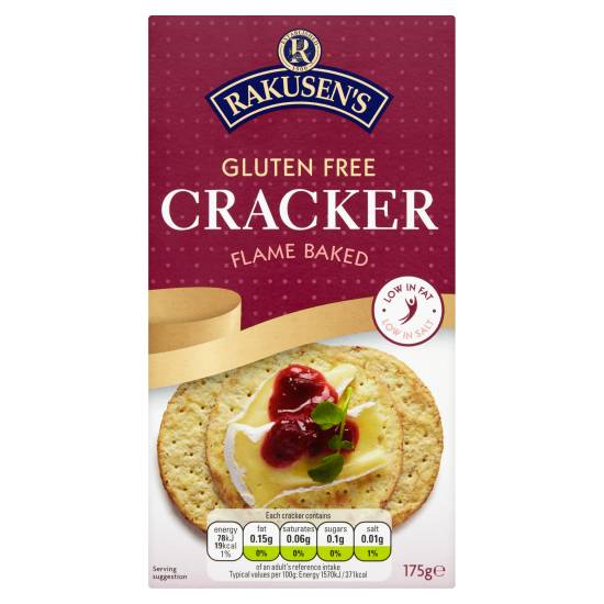 Rakusen's Gluten Free Flame Baked Cracker (175g)