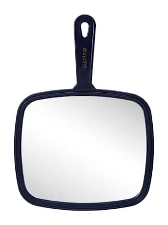 Large Handle Mirror Navy