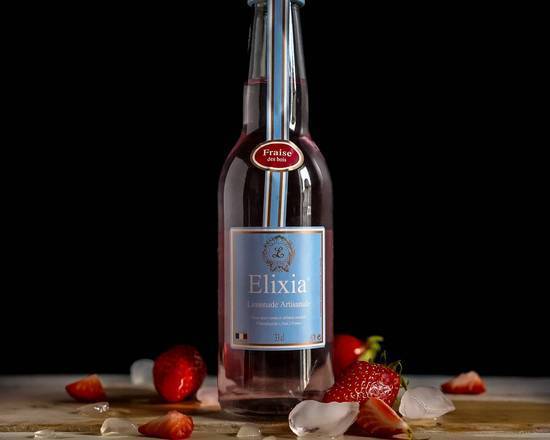 Limonade Elixia fraise des bois 33cl