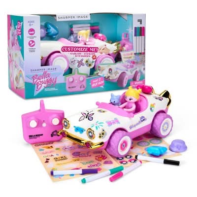 Sharper Image Bella Buggy New Doodle Customizable Remote Control Vehicle