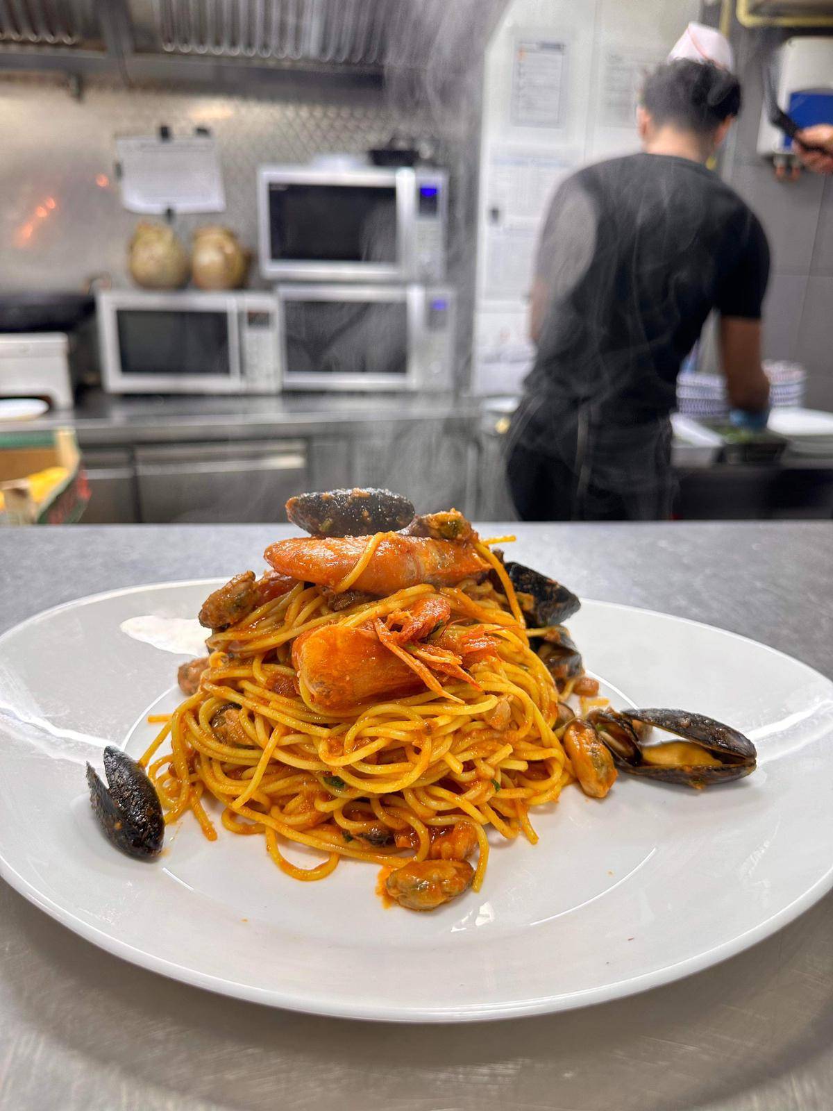 🍝🦐 Spaghetti aux Fruits de Mer