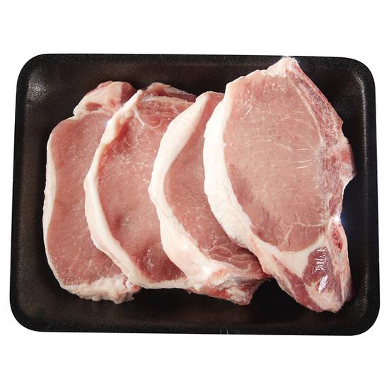 Meijer All Natural Bone-In Center Cut Pork Chops (approx 2.5 lbs)