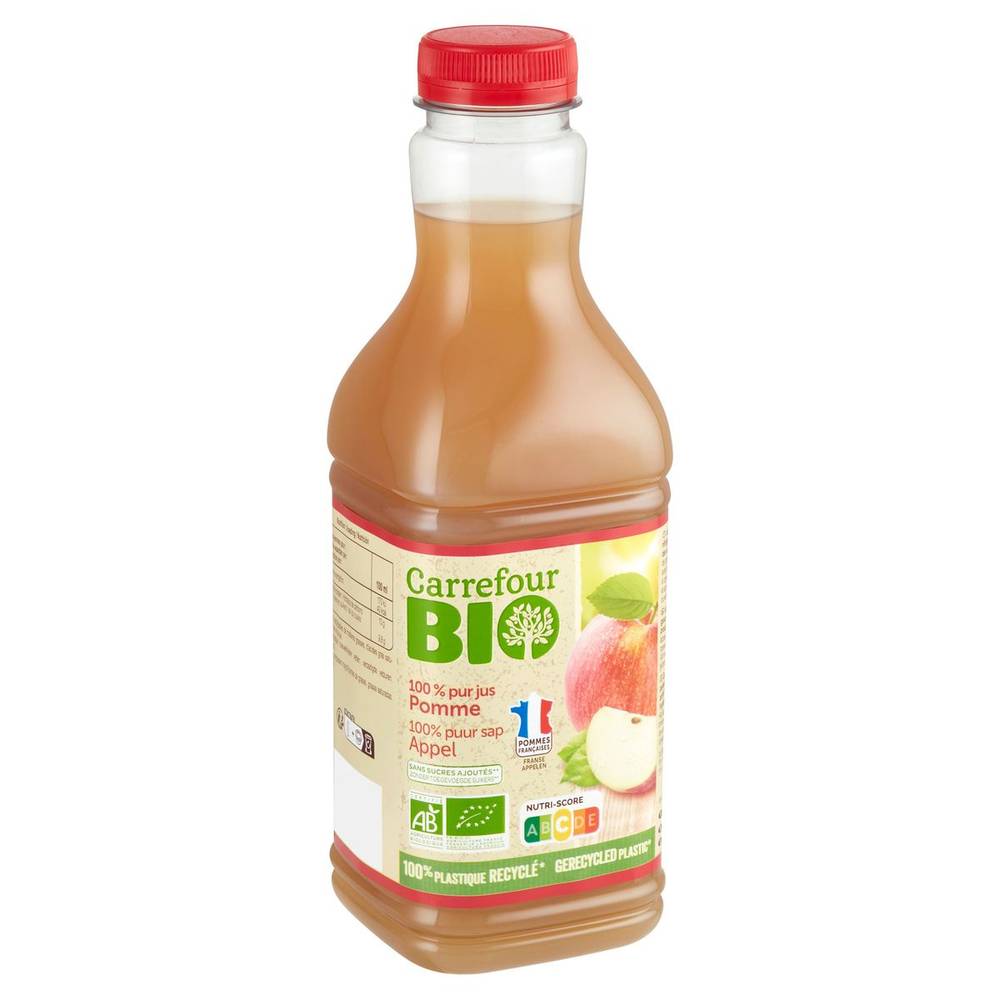 Carrefour Bio Pur Jus de Pomme 90 cl