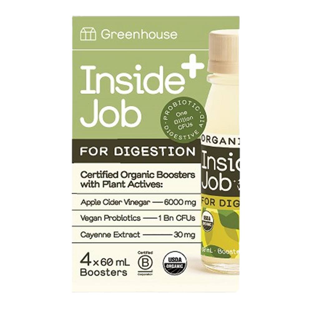 Greenhouse Inside Job Booster Value pack (60 ml, 4 ct)