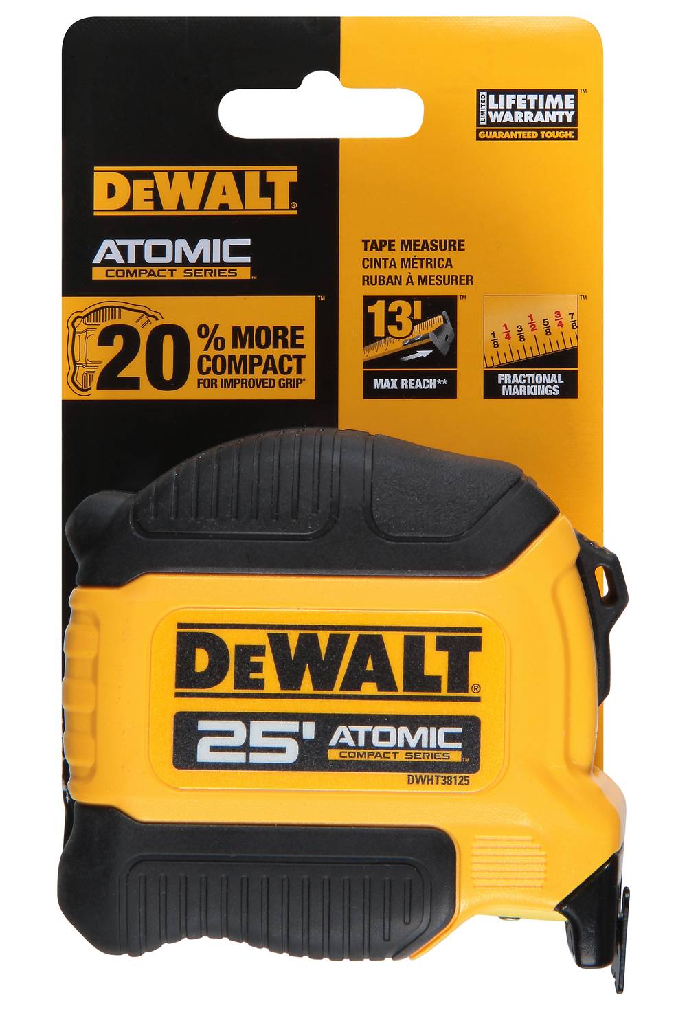 DeWalt Atomic Compact Series Tape Measure