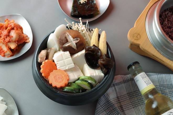 蔬食豆腐鍋