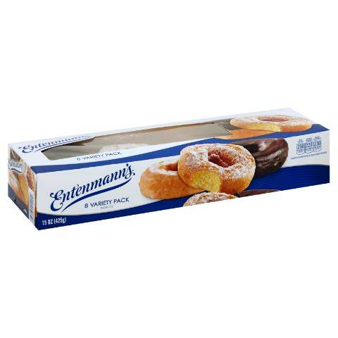 Entenmann's Variety Pack Donuts 8 Count