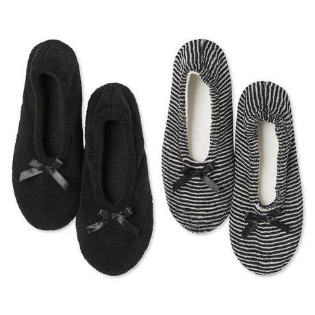 George Softy Slippers, Female, Size 7-8 (2 ct)