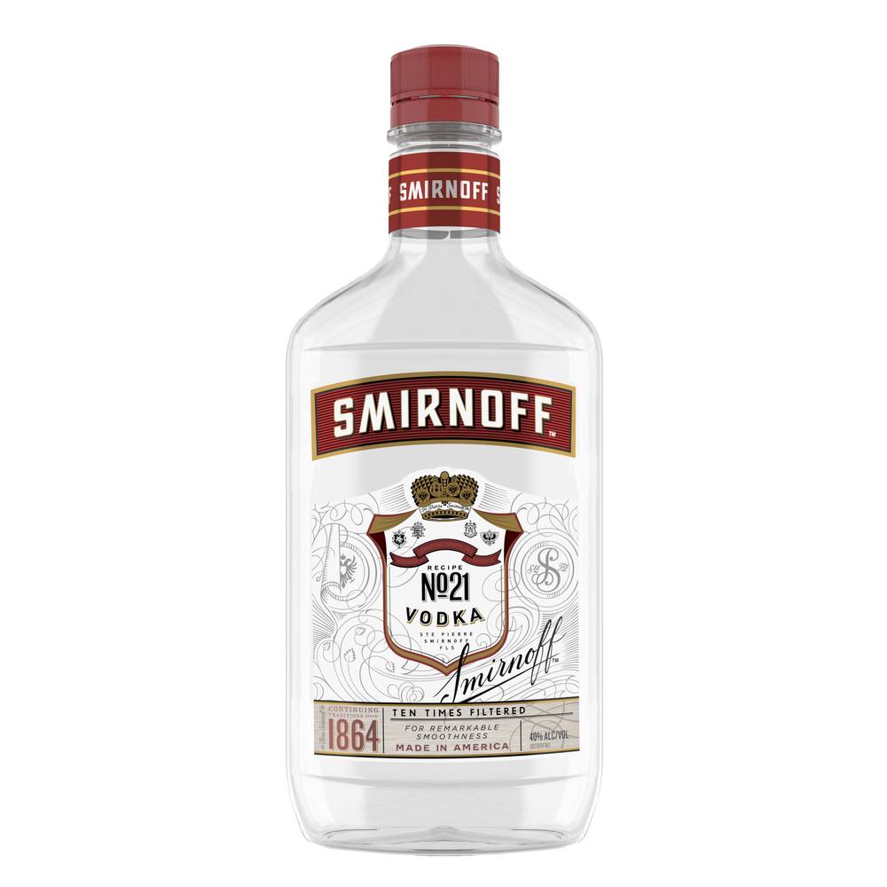 Smirnoff Triple Distilled Vodka Recipe No. 21 (375 ml)