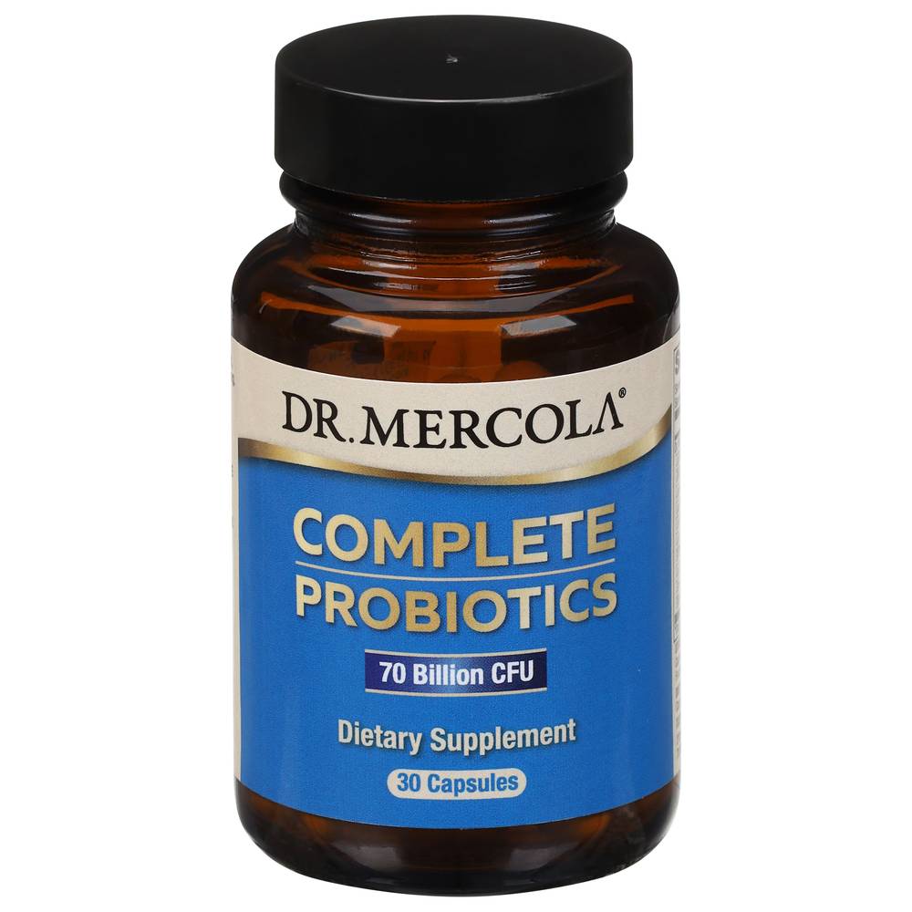 Dr. Mercola Complete Probiotics 70 Billion Cfu Capsules (30 ct)