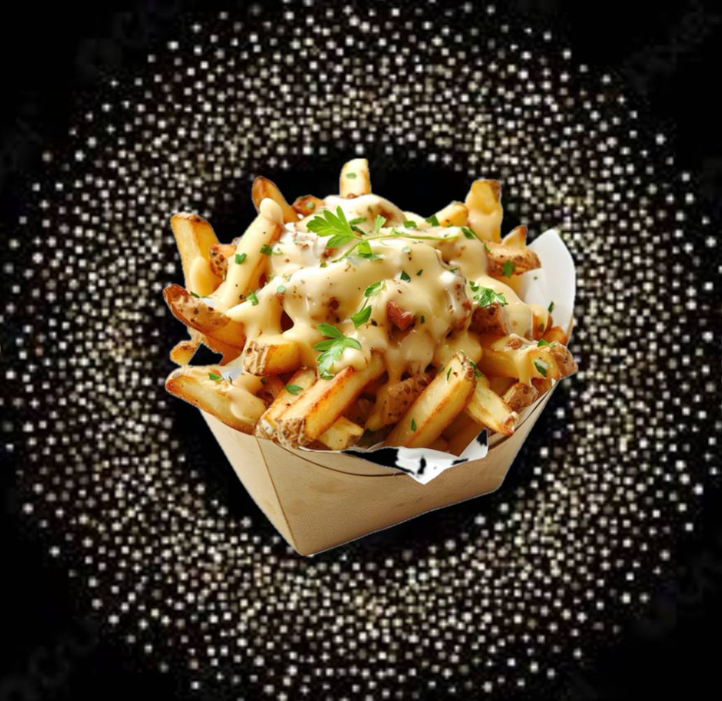 🍟Barquette de frite sauce fromagère🧀
