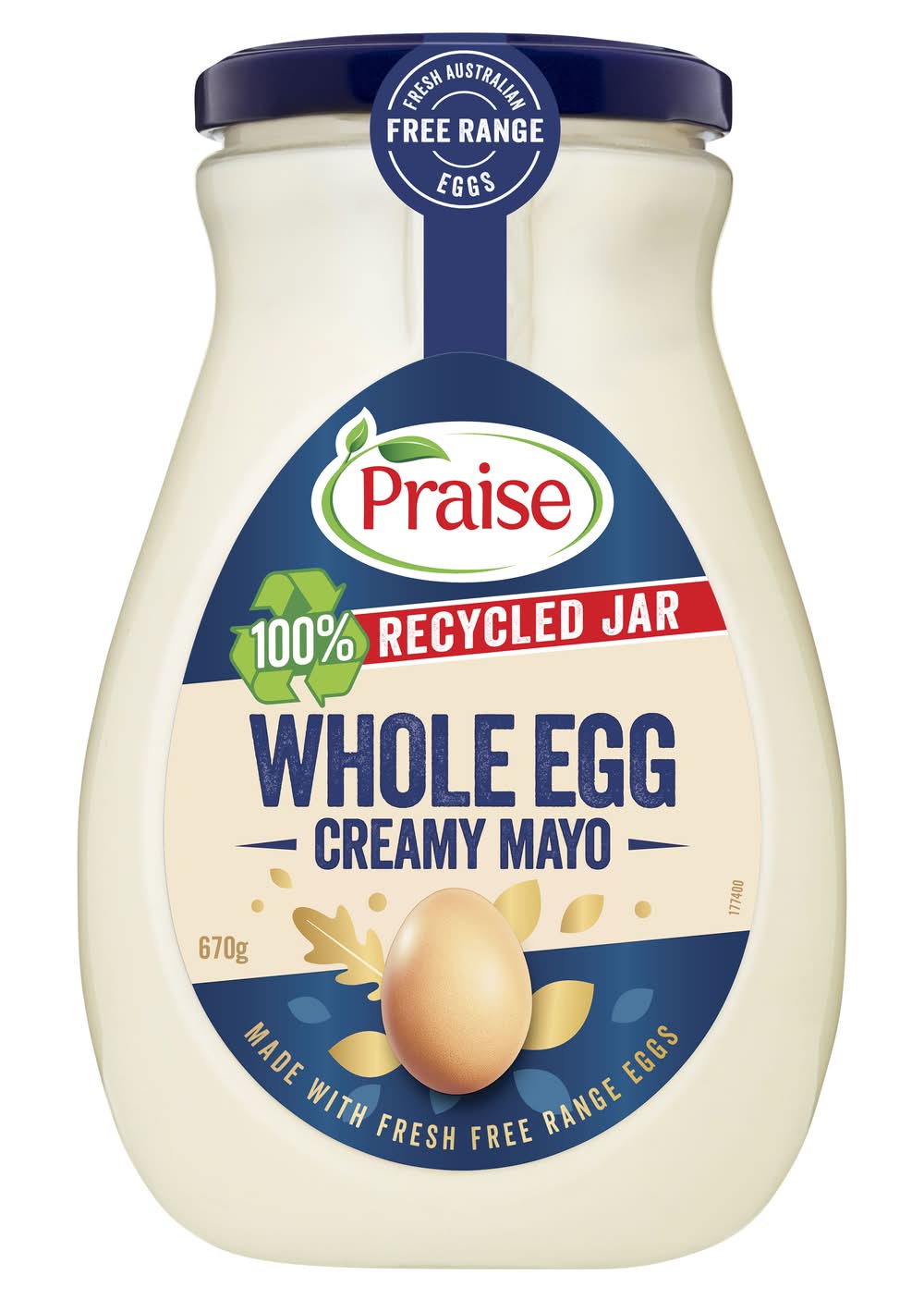 Praise Whole Egg Mayonnaise Whole Egg (670g)