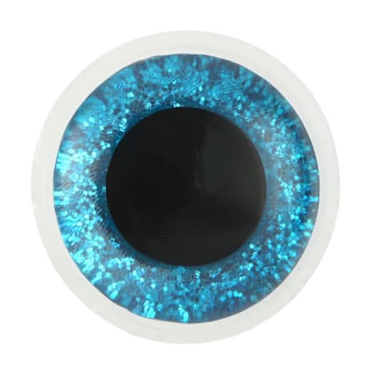 0.7" Glitter Craft Eye Set By Loops & Threads